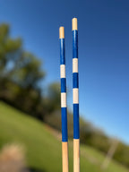 Salt City Golf - Customized Alignment Sticks - Hickory - Pair