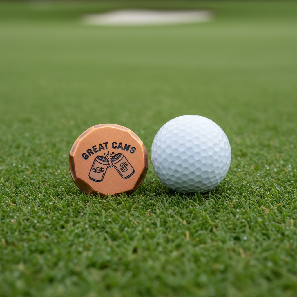 Salt City Golf - Ball Marker - Hammered Edge