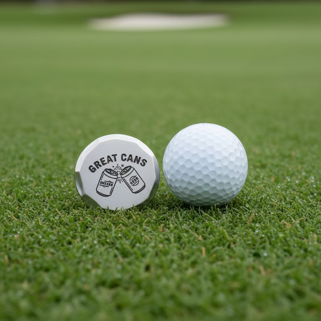 Salt City Golf - Ball Marker - Hammered Edge