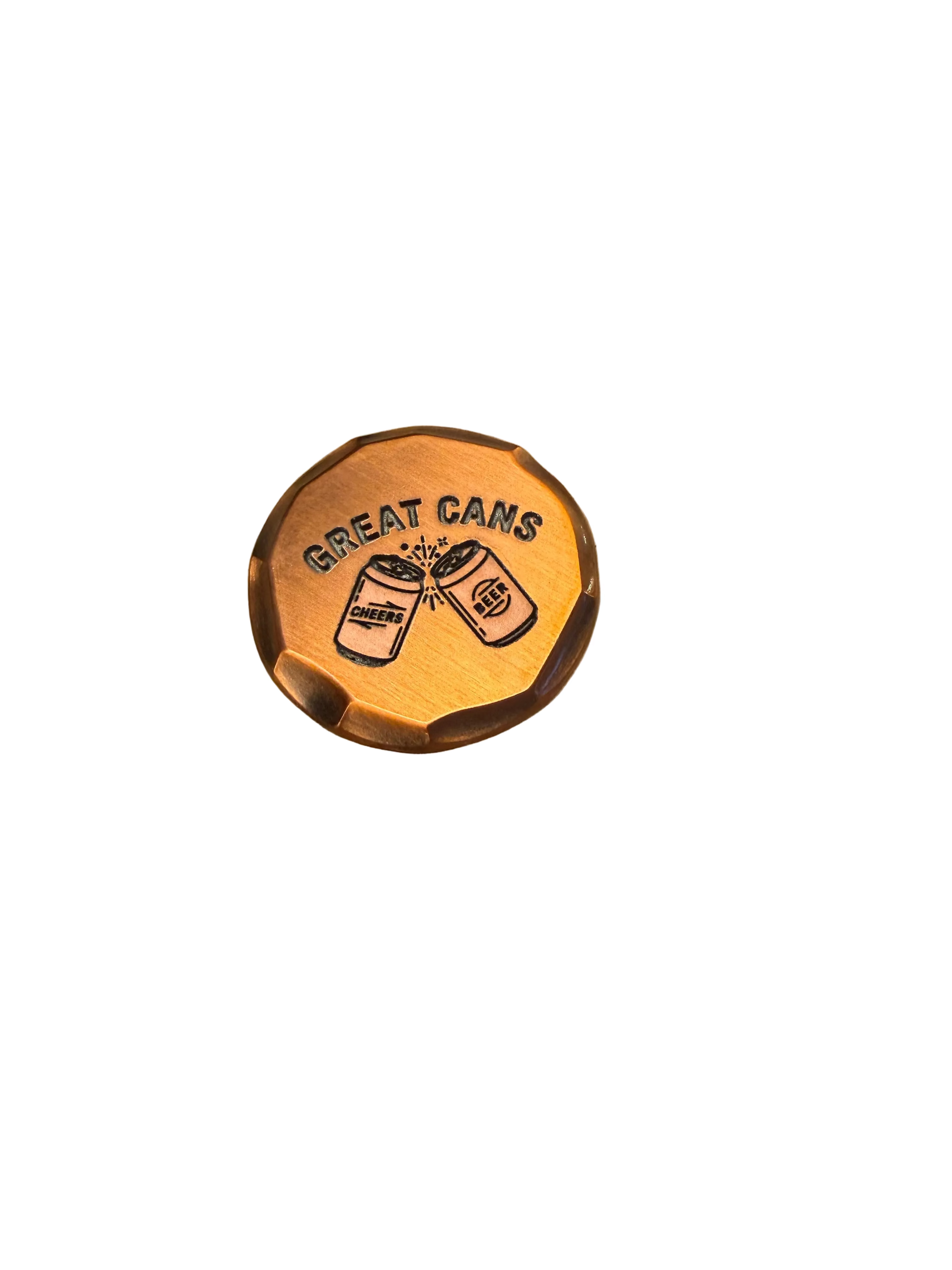 Salt City Golf - Ball Marker - Hammered Edge