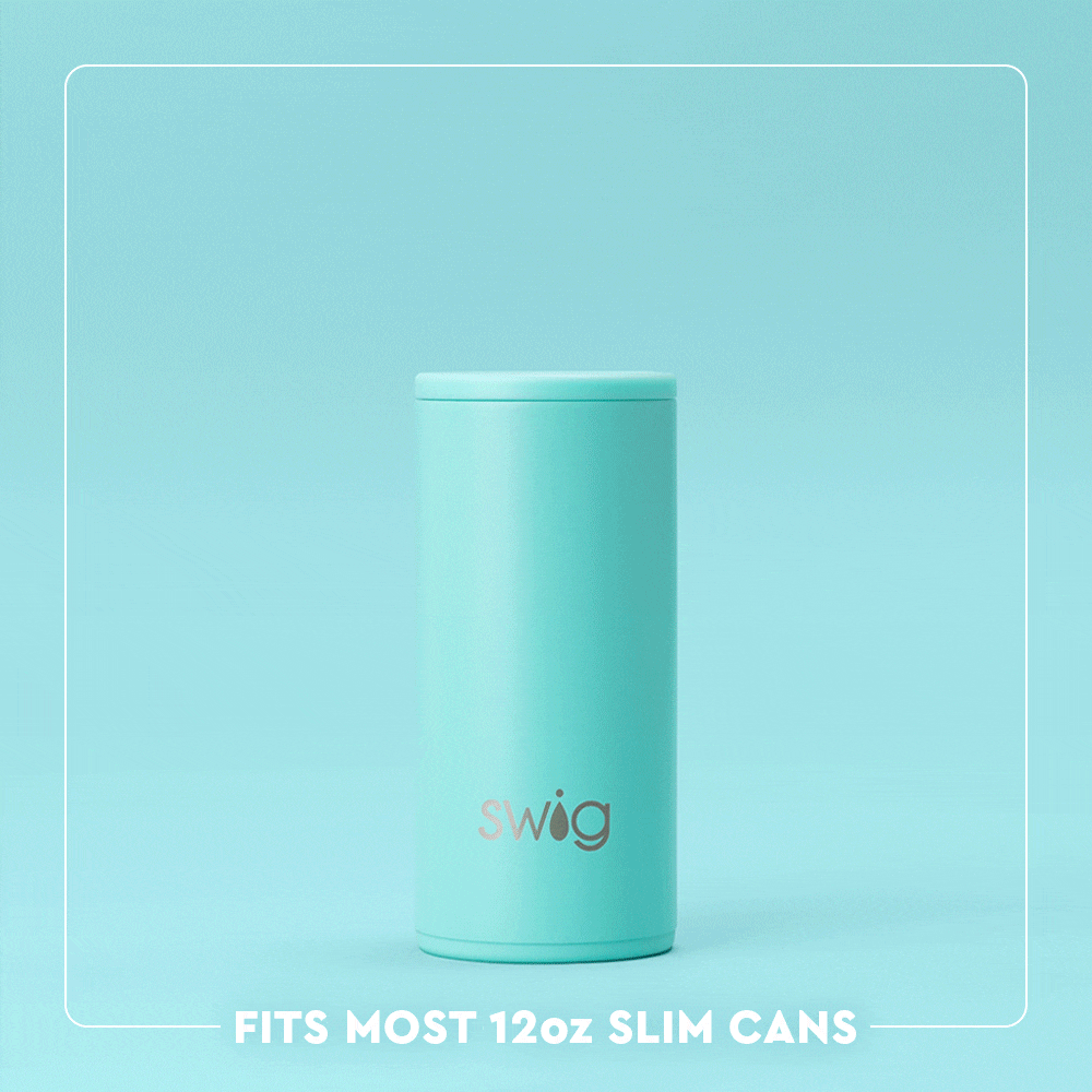 Swig - Golf Ball Skinny Can Cooler 12oz