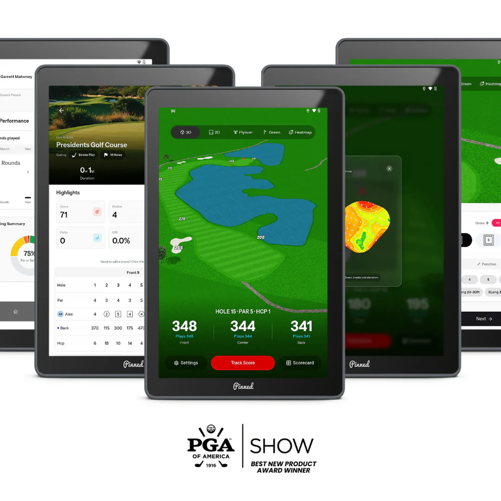 Pinned - Caddie GPS Smart Tablet