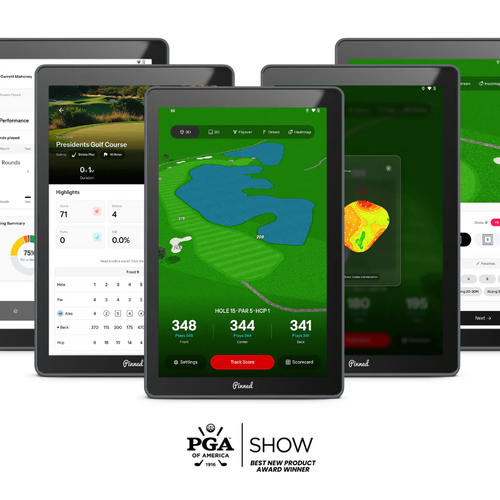 Pinned - Caddie GPS Smart Tablet