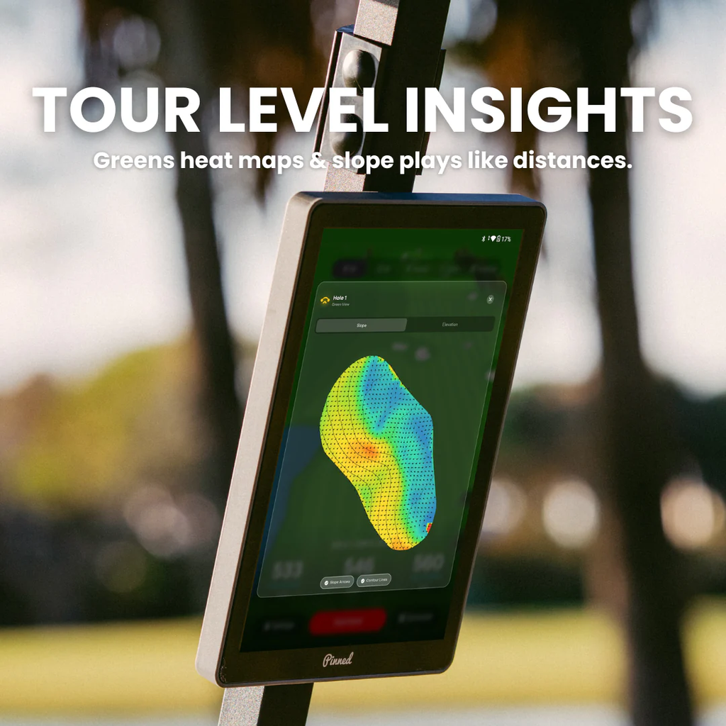 Pinned - Caddie GPS Smart Tablet