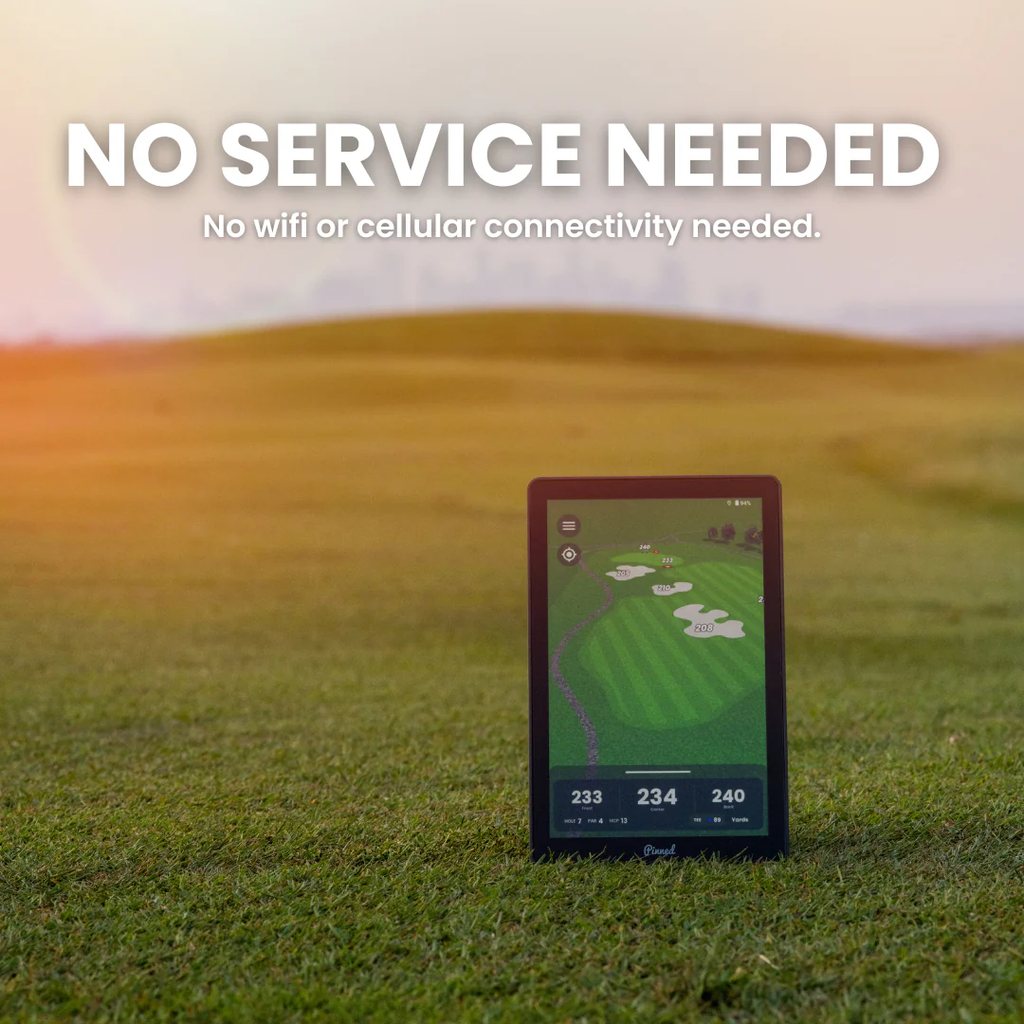 Pinned - Caddie GPS Smart Tablet